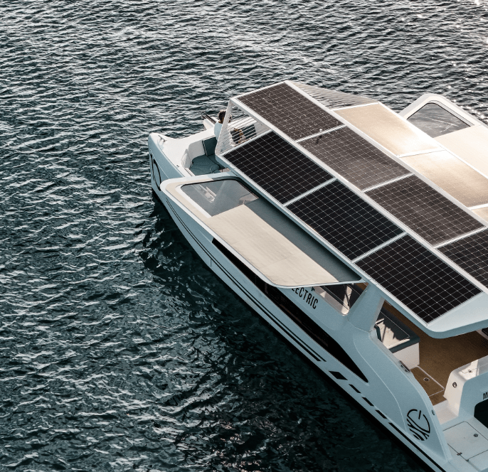 Catamaran électrique Bateau Marseille Calanques